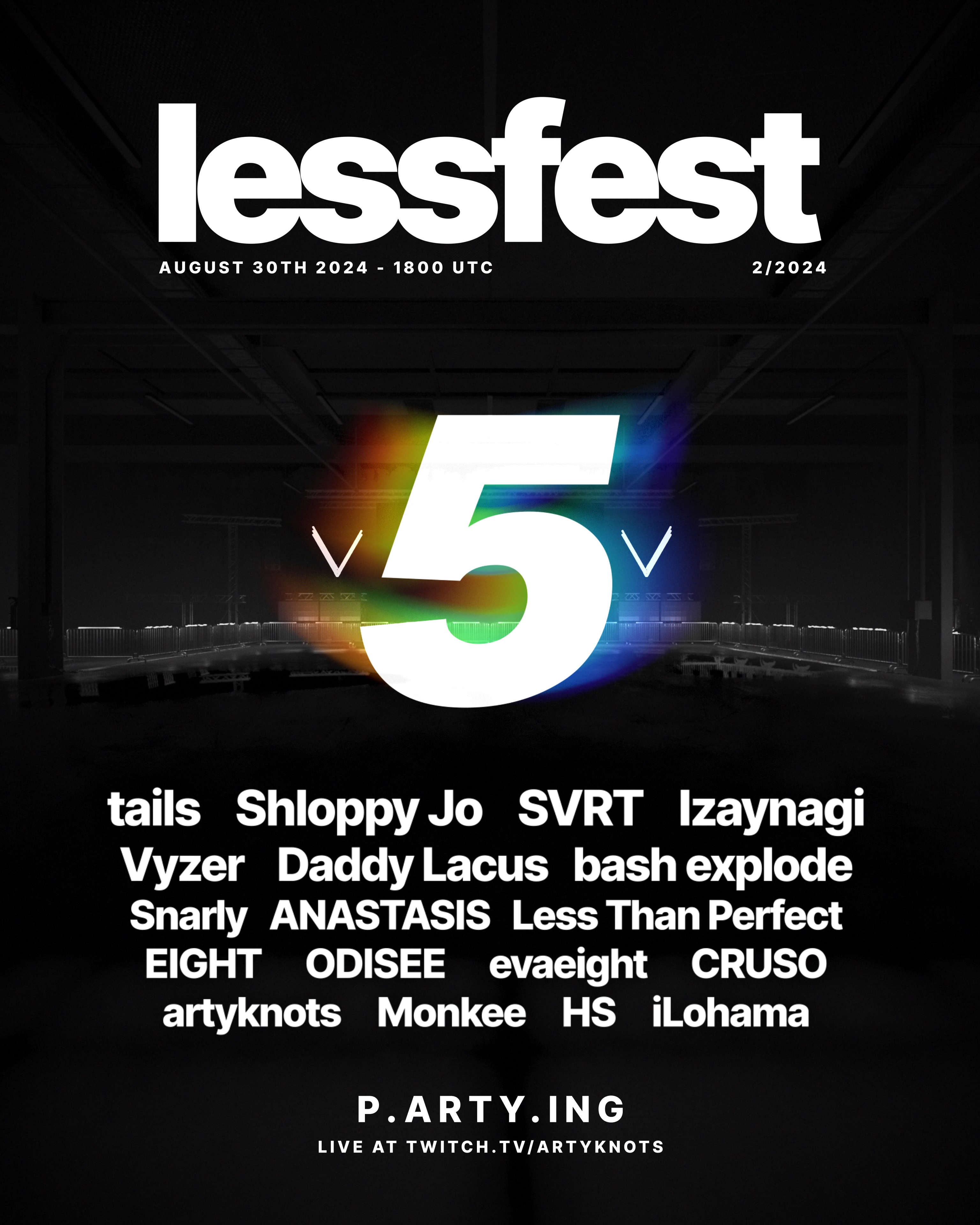 lessfest 5 poster